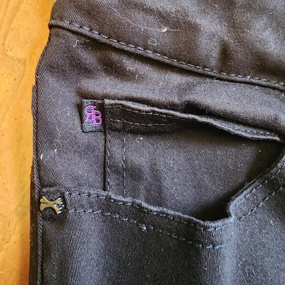 Vintage Royal Bones Daang Goodman Punk Scene Goth Emo Skinny Jeans - Picture 5 of 10